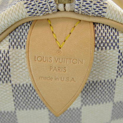 Louis Vuitton Damier Azur Speedy 30 7 of 8