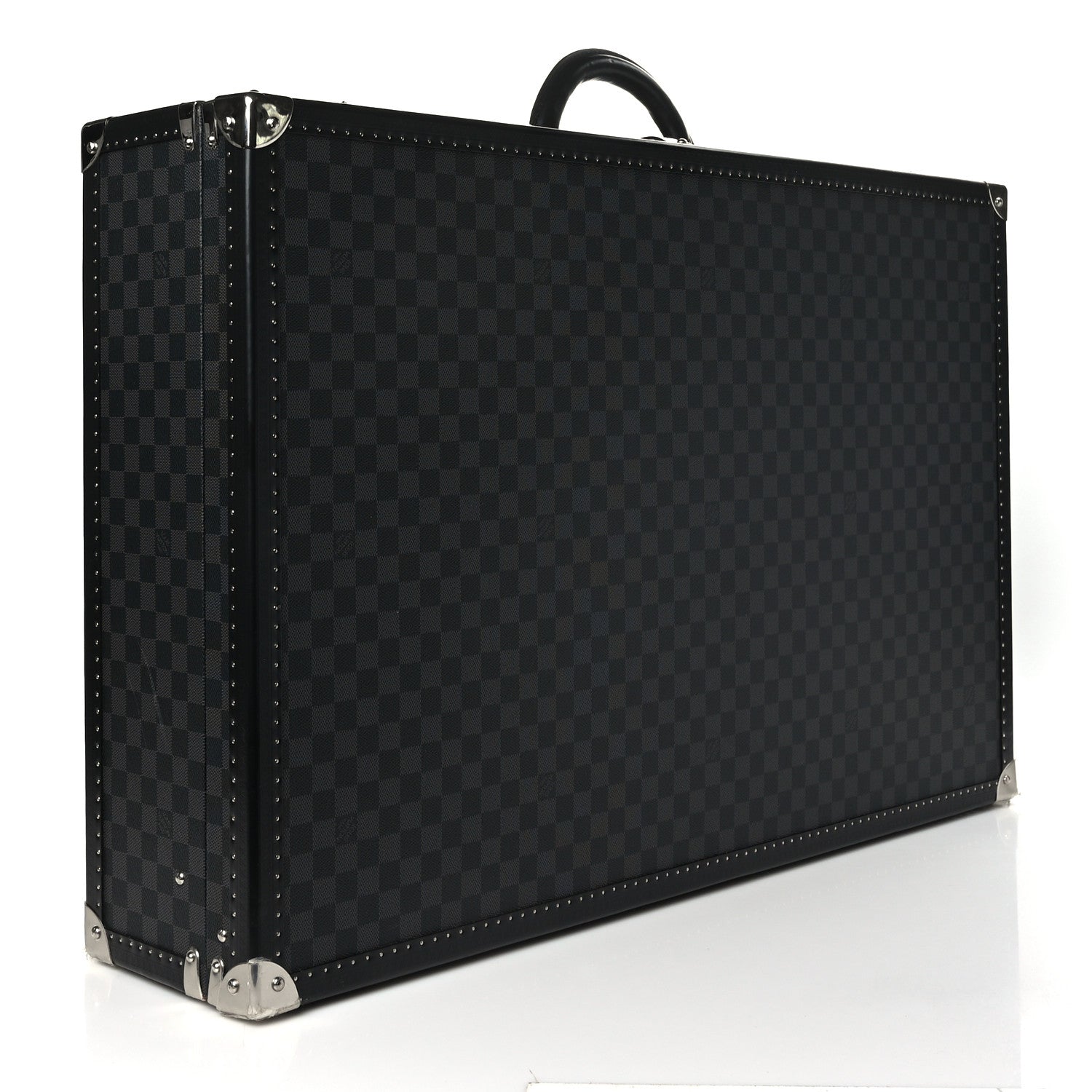 Louis Vuitton Damier Graphite Bisten 80 Suitcase Hard Case Trunk 2 of 11