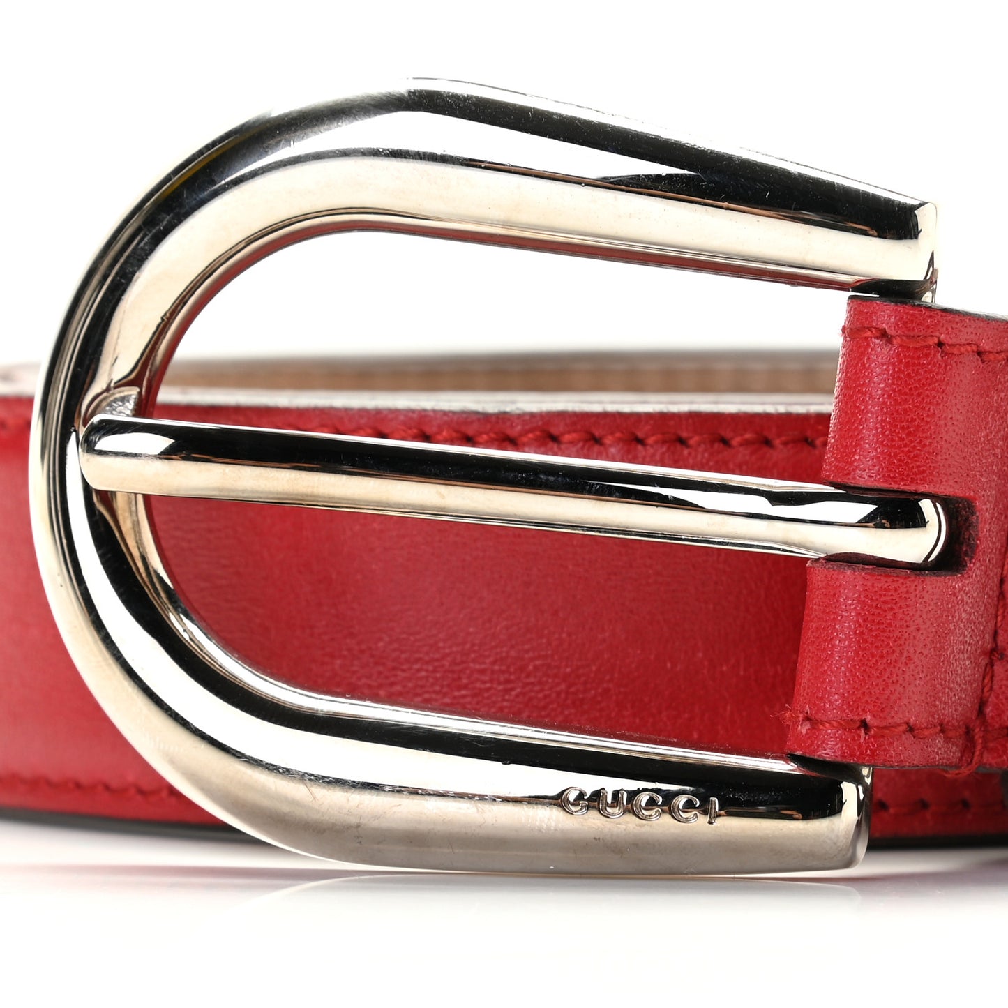 Calfskin Belt 95 38 Red