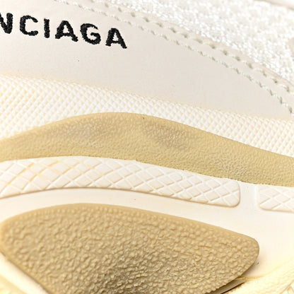 Balenciaga Fabric Mesh Womens Triple S Sneakers 39 White 8 of 8
