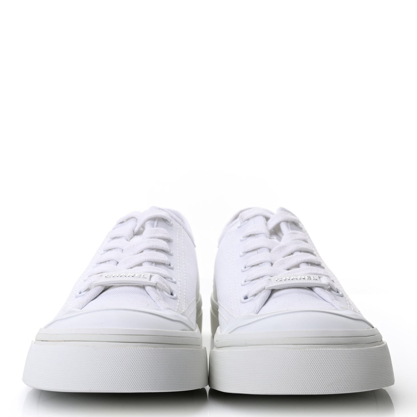 Mixed Fibers Low Top Sneakers 39.5 White