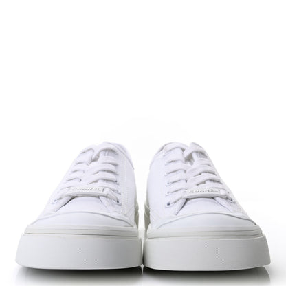 Chanel Mixed Fibers Low Top Sneakers 39.5 White 2 of 12