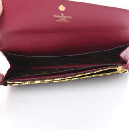 Louis Vuitton Monogram Emilie Wallet Fuchsia 4 of 10