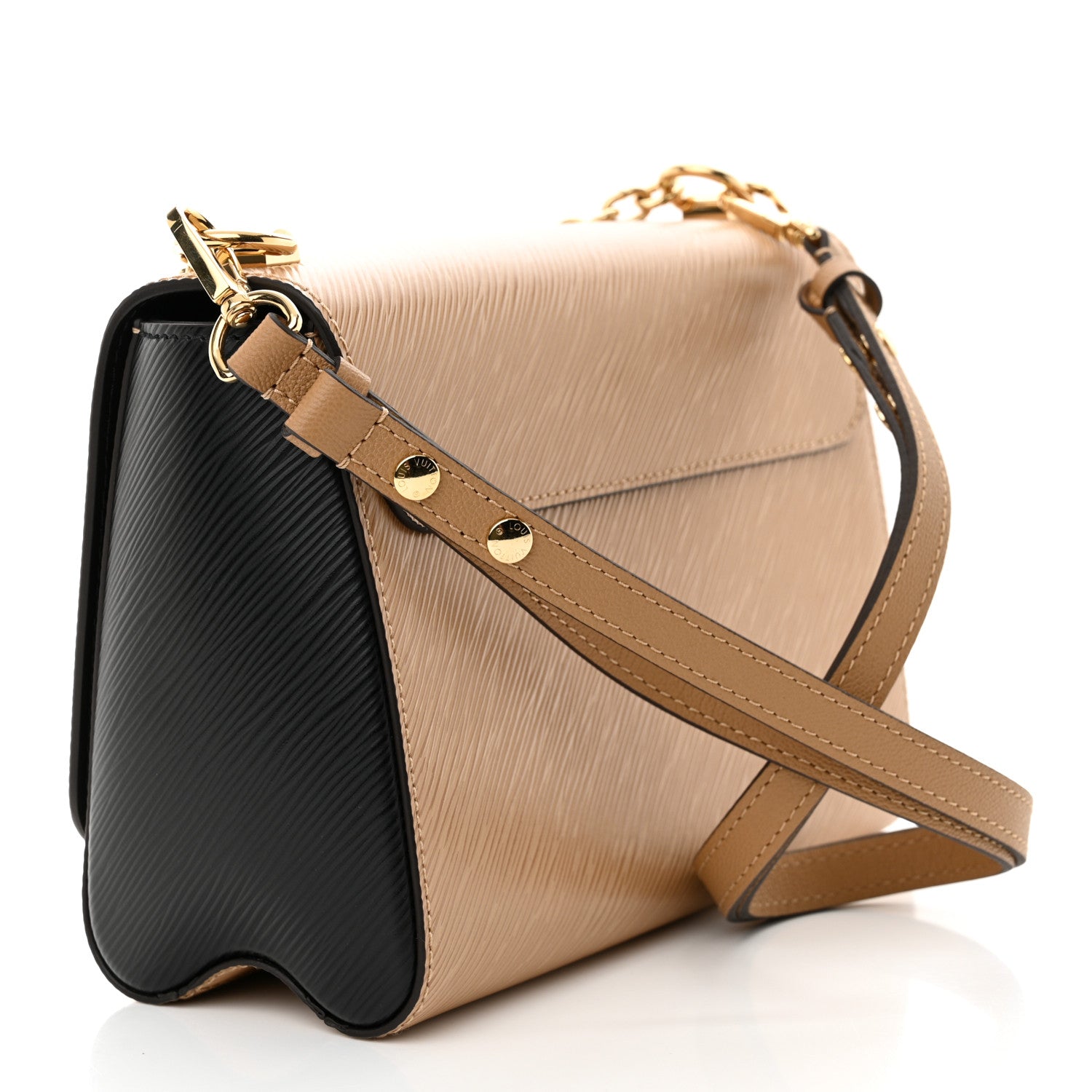 Louis Vuitton Epi Twist Shoulder Bag MM Camel 4 of 9