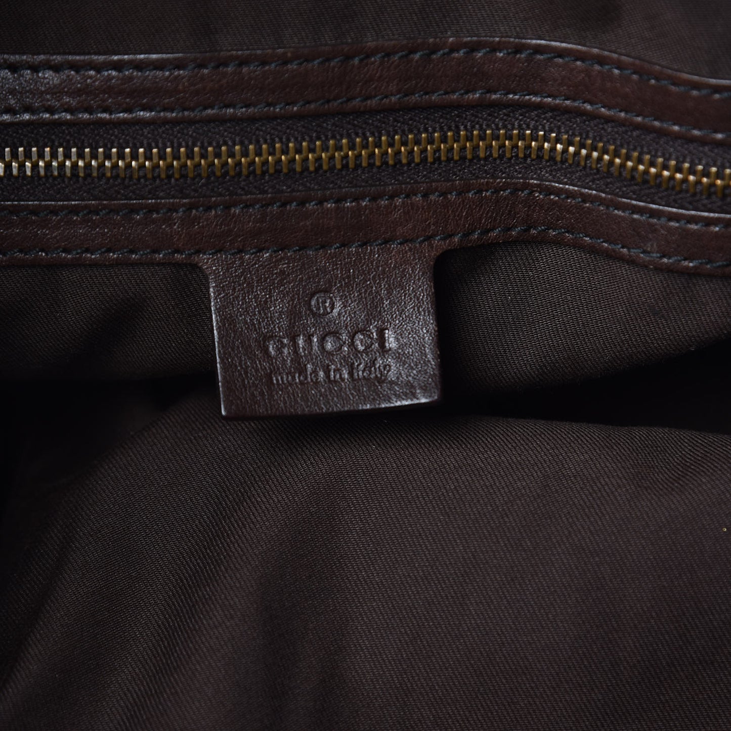 Monogram Large Jockey Hobo Dark Brown