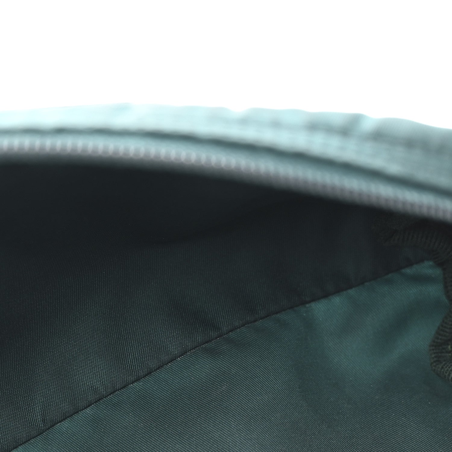 Prada Nylon Tessuto Cosmetic Pouch Green 5 of 9