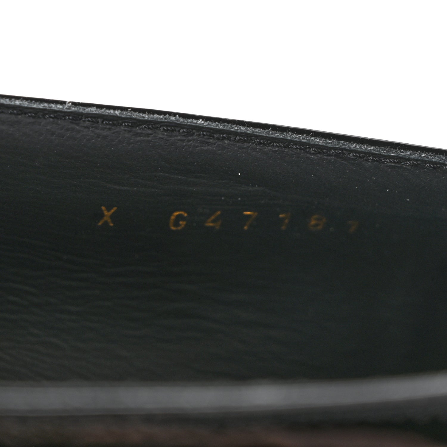 Chanel Crocodile Embossed Patent Calfskin Pumps 38 Black 9 of 11