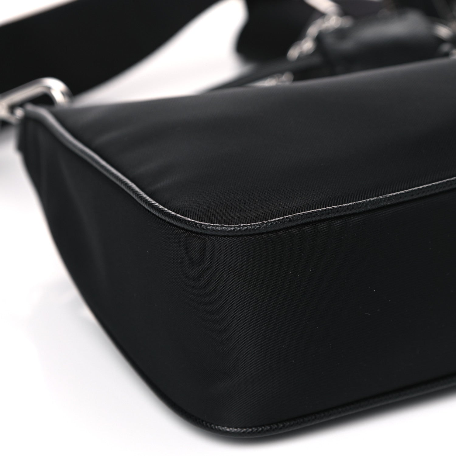 Prada Nylon Re-Edition 2005 Shoulder Bag Black 9 of 14