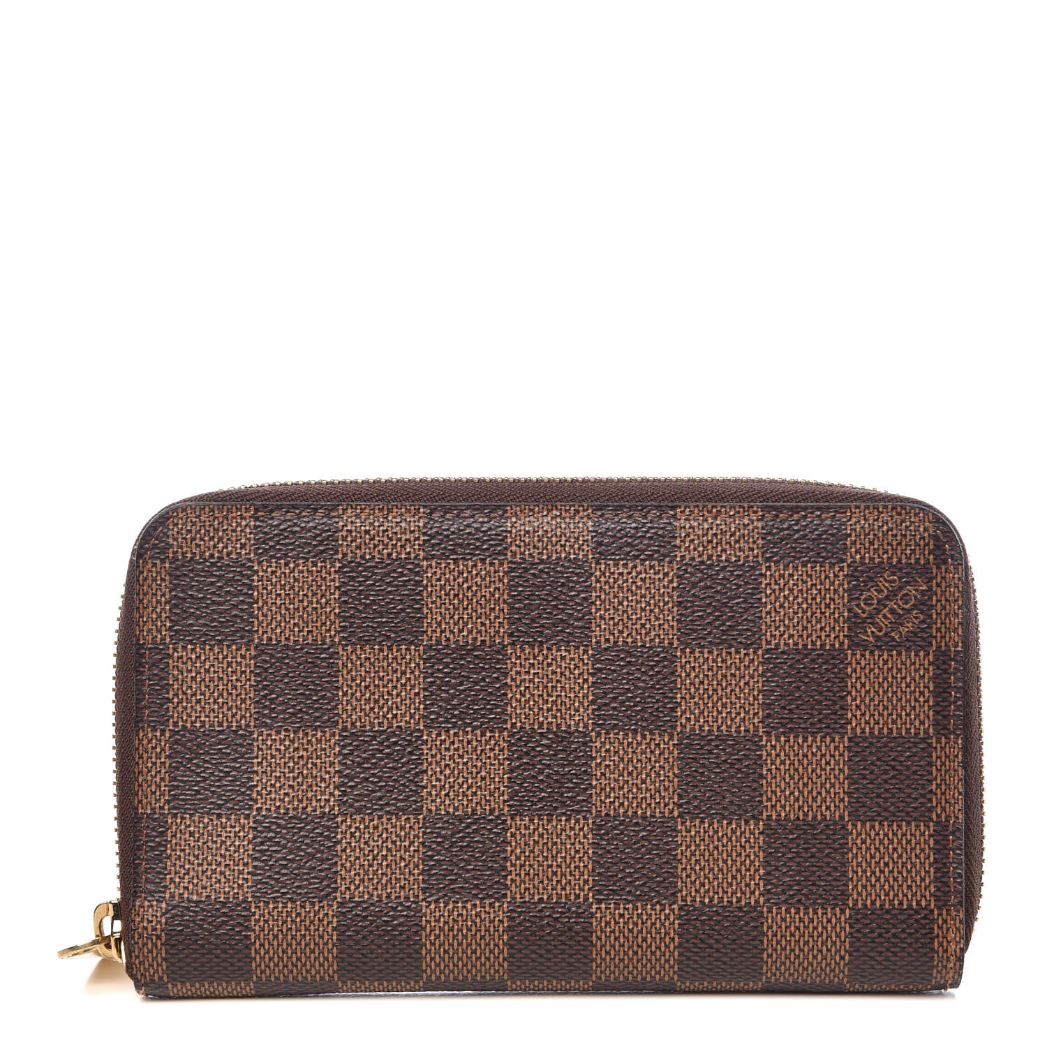 Louis Vuitton Damier Ebene Zippy Compact Wallet 1 of 8