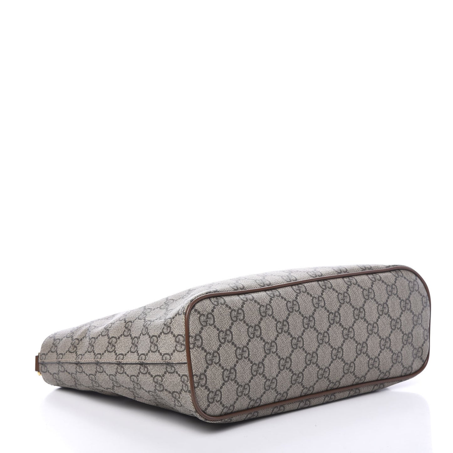 Soft GG Supreme Monogram Small Crossbody Tote Beige Cuir