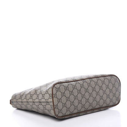 Gucci Soft GG Supreme Monogram Small Crossbody Tote Beige Cuir 3 of 9