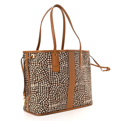 MCM Visetos Medium Liz Reversible Shopper Tote Cognac 5 of 13