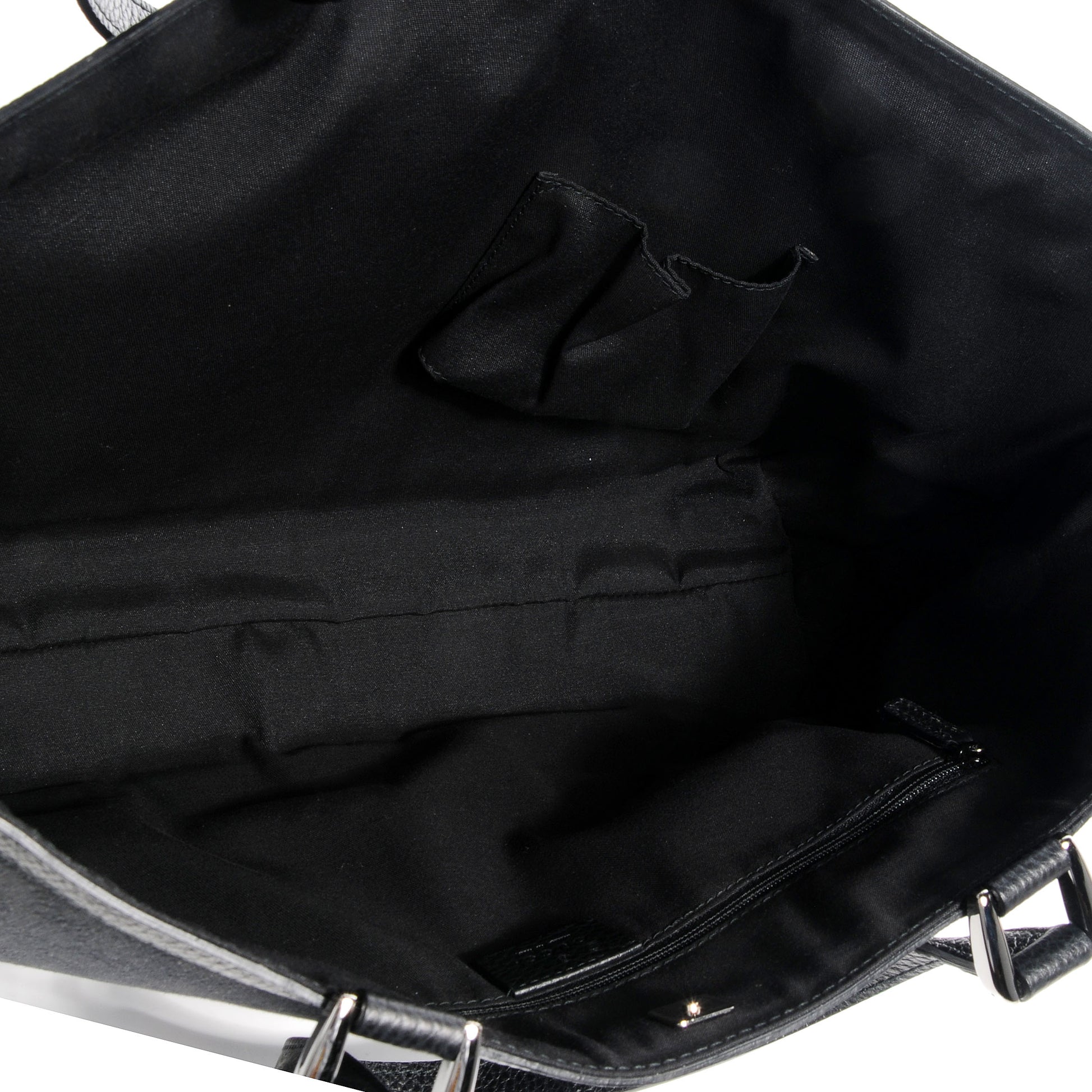 Gucci Denim Monogram Large Abbey Tote Black 5 of 7