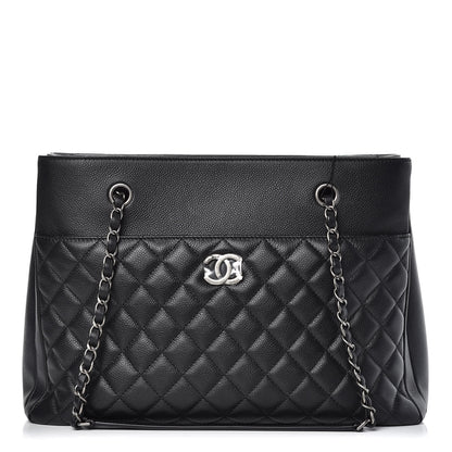 Chanel Caviar Quilted Urban Companion Shopping Tote Black 1 of 10
