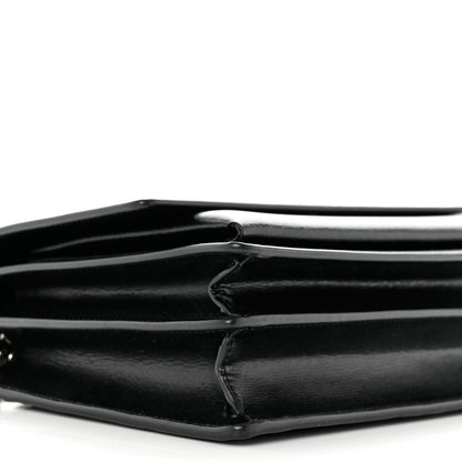 Saint Laurent Calfskin Medium Monogram Sunset Black 9 of 10