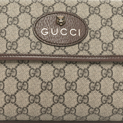 Gucci GG Supreme Monogram Neo Vintage Web Belt Bag Brown 8 of 11