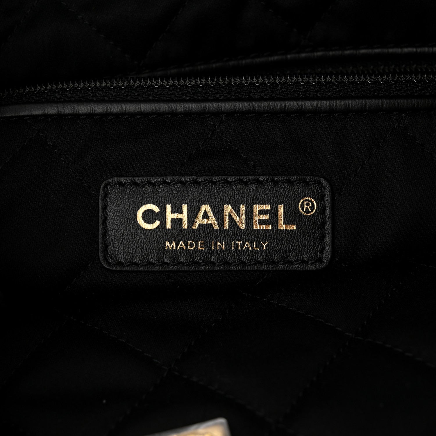 Chanel Calfskin Quilted Large Chanel 22 Black 7 of 11