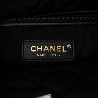 Chanel Calfskin Quilted Large Chanel 22 Black 7 of 11