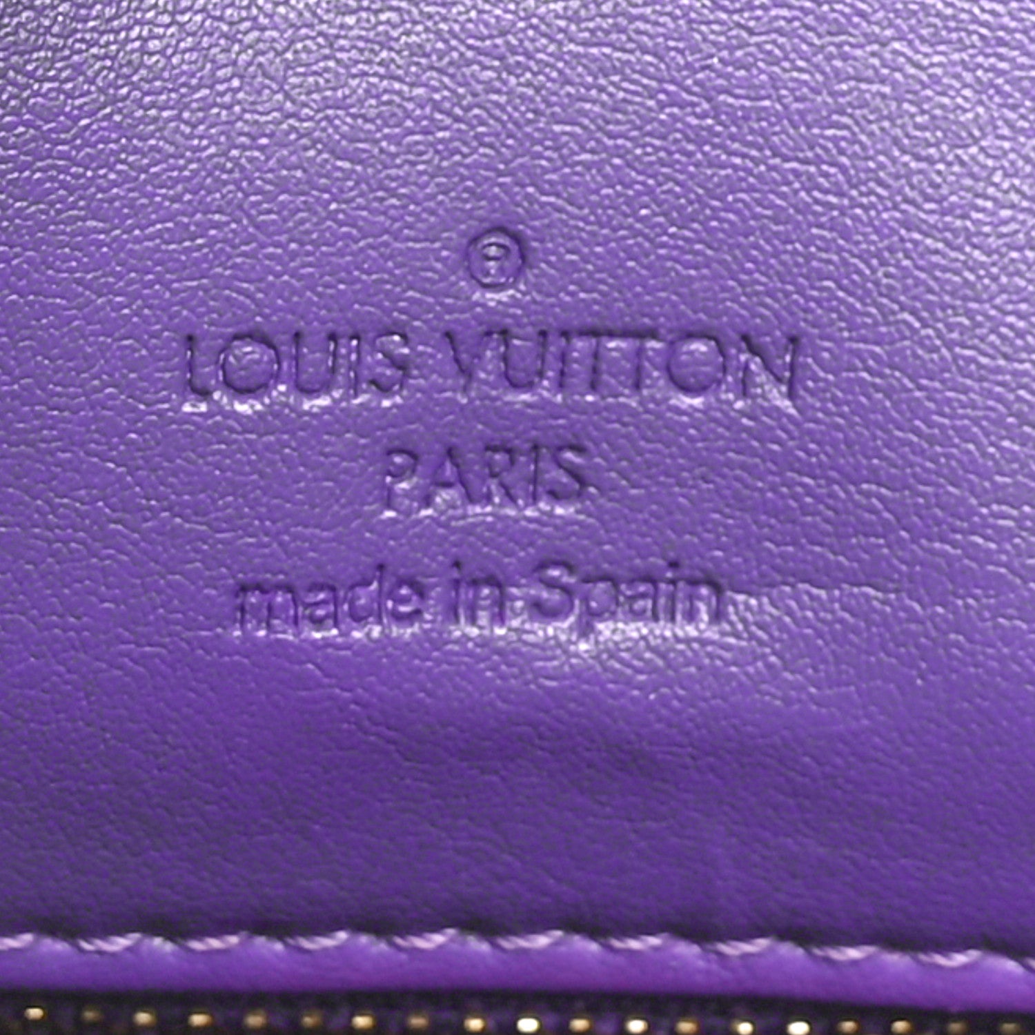 Louis Vuitton Vernis Houston Purple 6 of 10