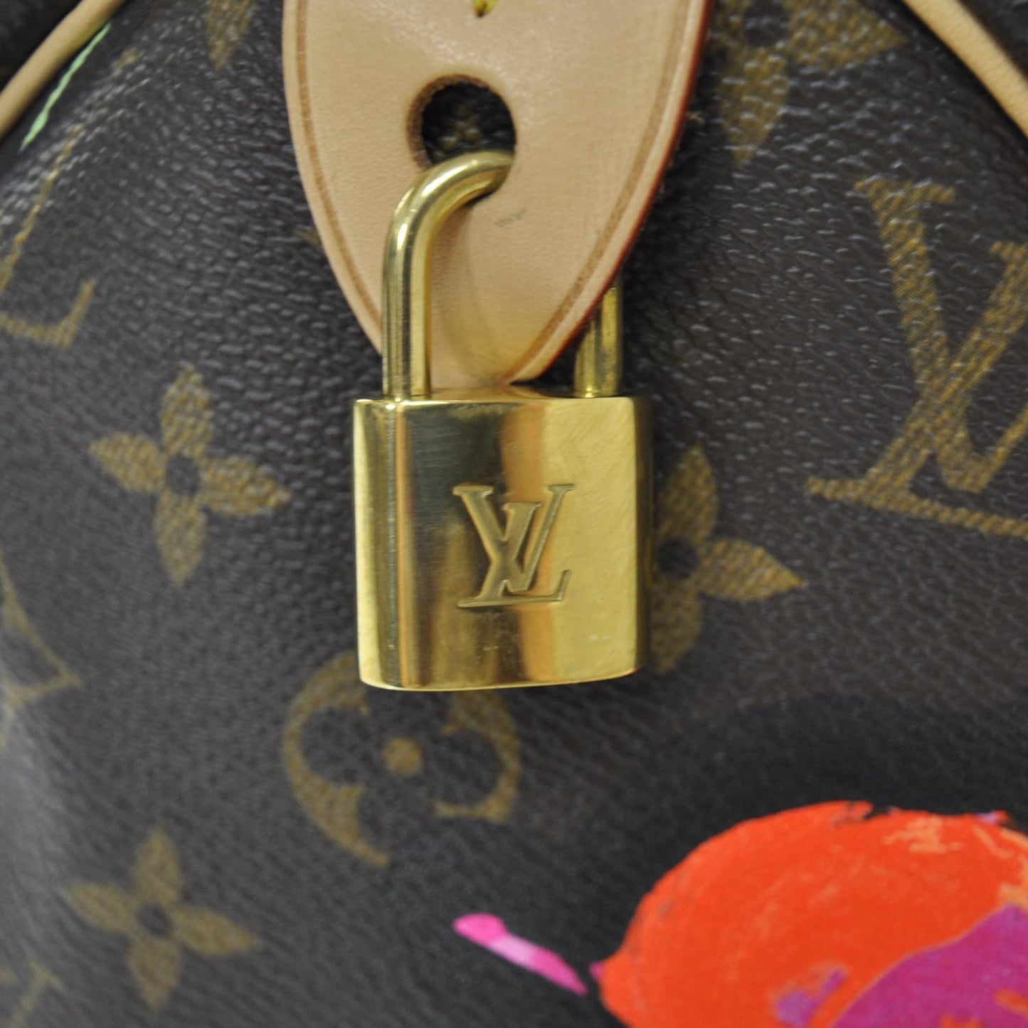 Monogram Roses Speedy 30