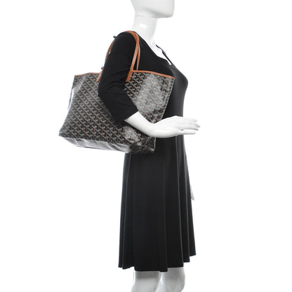 Goyard Goyardine Saint Louis PM Black Gold 2 of 11