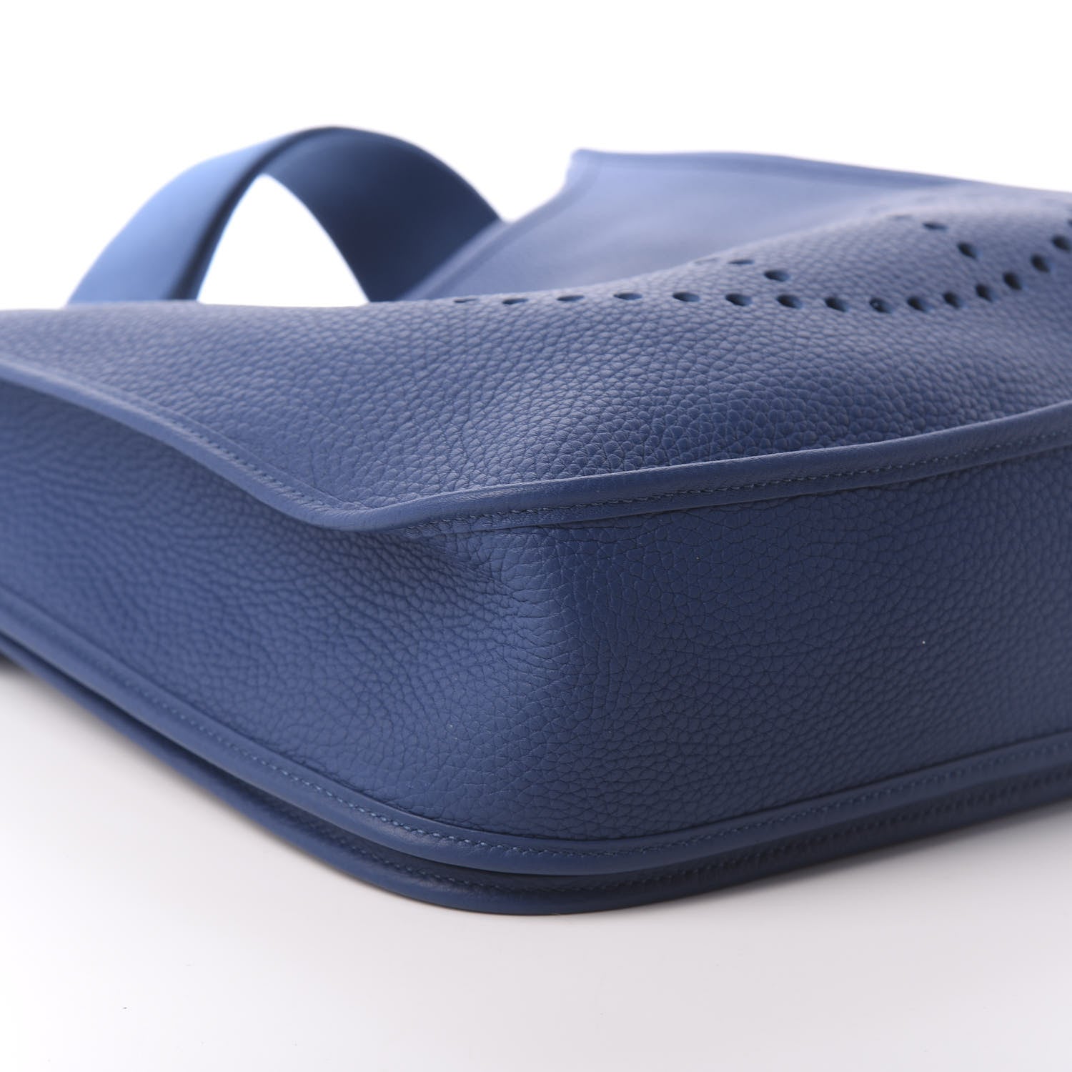 Hermes Taurillon Clemence Evelyne III GM Deep Blue 8 of 9