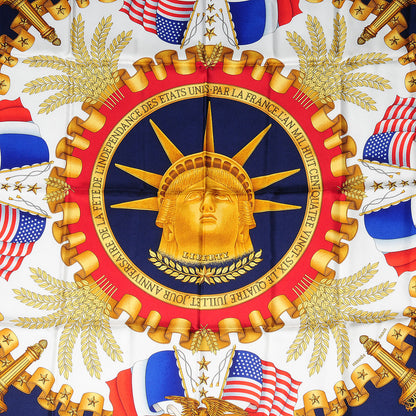 Hermes Silk Liberty Scarf 90 1 of 5