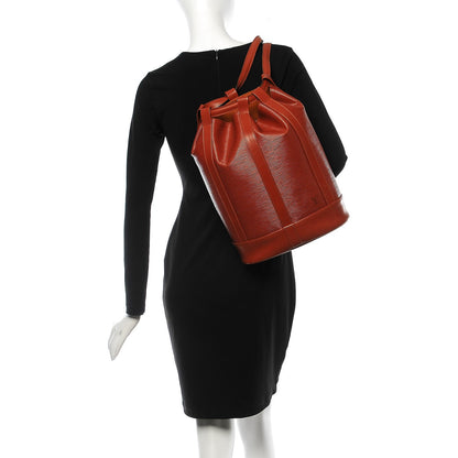 Louis Vuitton Epi Randonnee GM Fawn 2 of 7