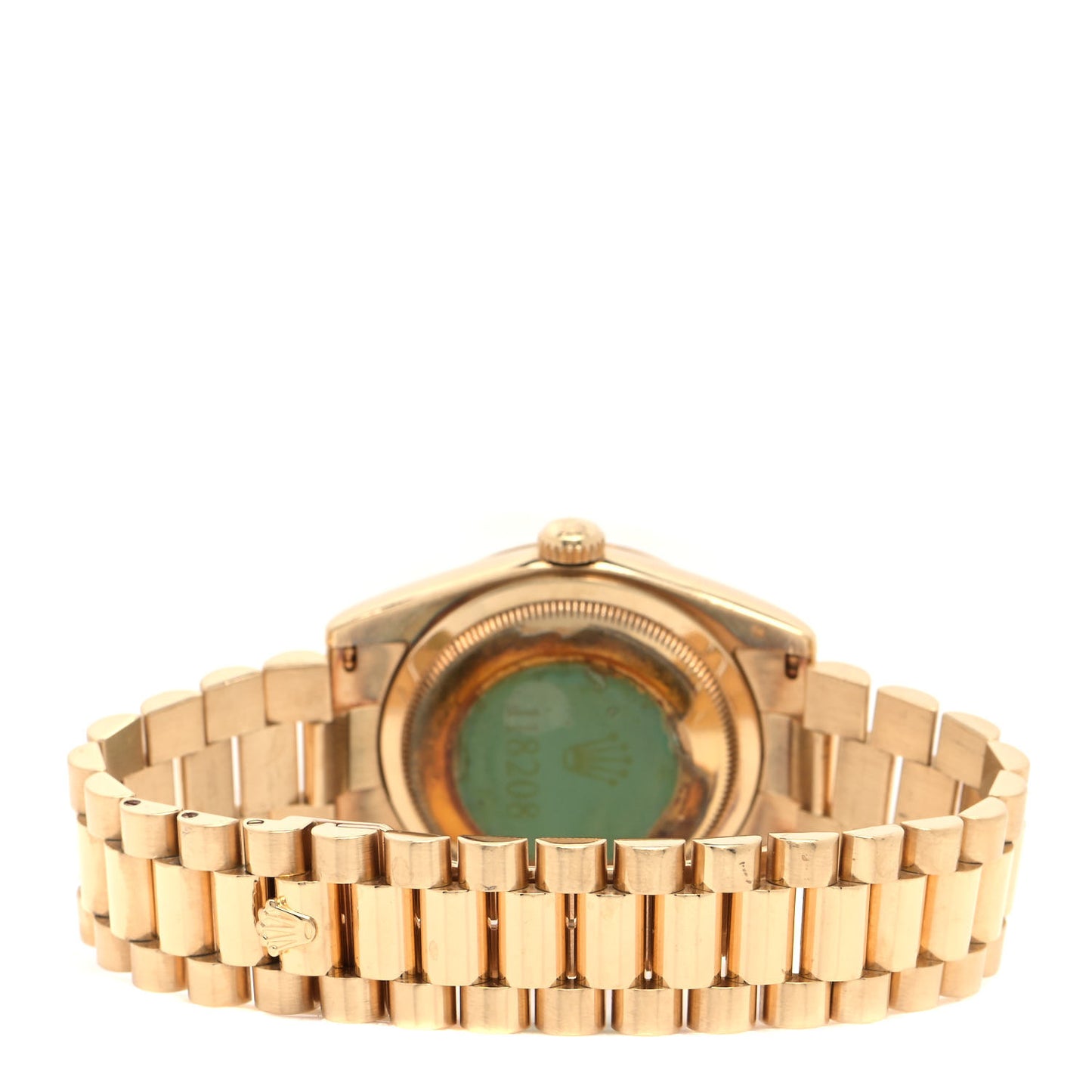 18K Yellow Gold Diamond 36mm Oyster Perpetual Day-Date President Watch Champagne 118208