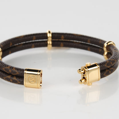 Louis Vuitton Monogram Keep It Twice Bracelet 17 6 of 7