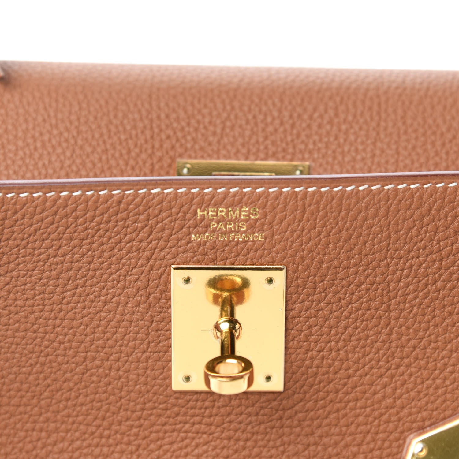 Hermes Togo Kelly Retourne 32 Gold 10 of 12