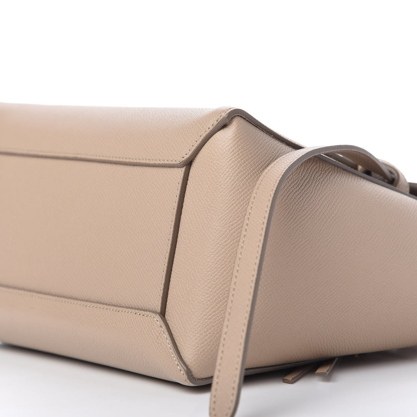 Baby Grained Calfskin Micro Belt Bag Dune