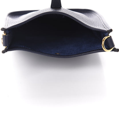 Hermes Taurillon Clemence Evelyne TPM Bleu Nuit 5 of 10