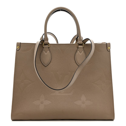 Louis Vuitton Empreinte Monogram Giant Onthego MM Tourterelle 1 of 9
