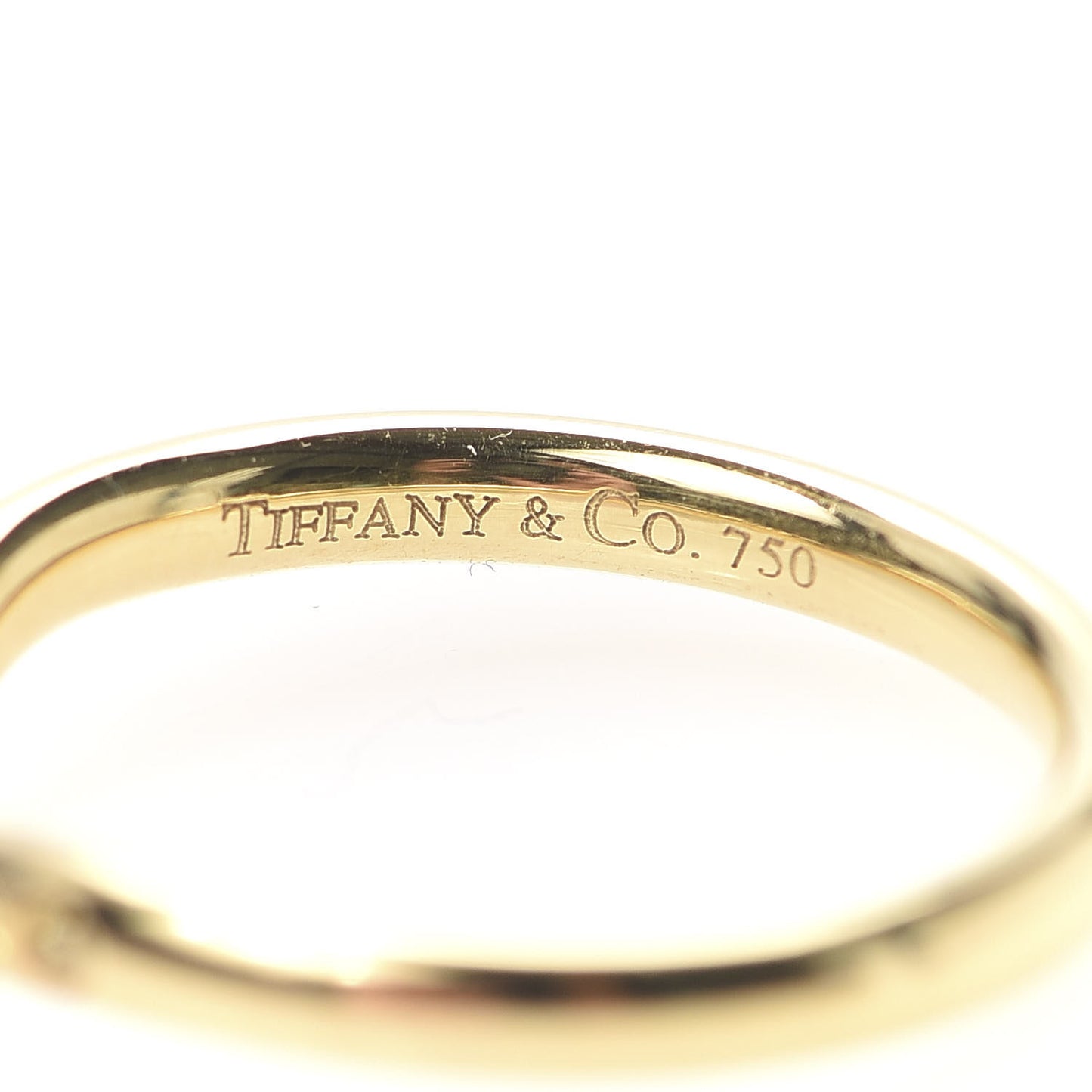 18K Yellow Gold Yellow Diamond Elsa Peretti Wedding Band Ring 47 4