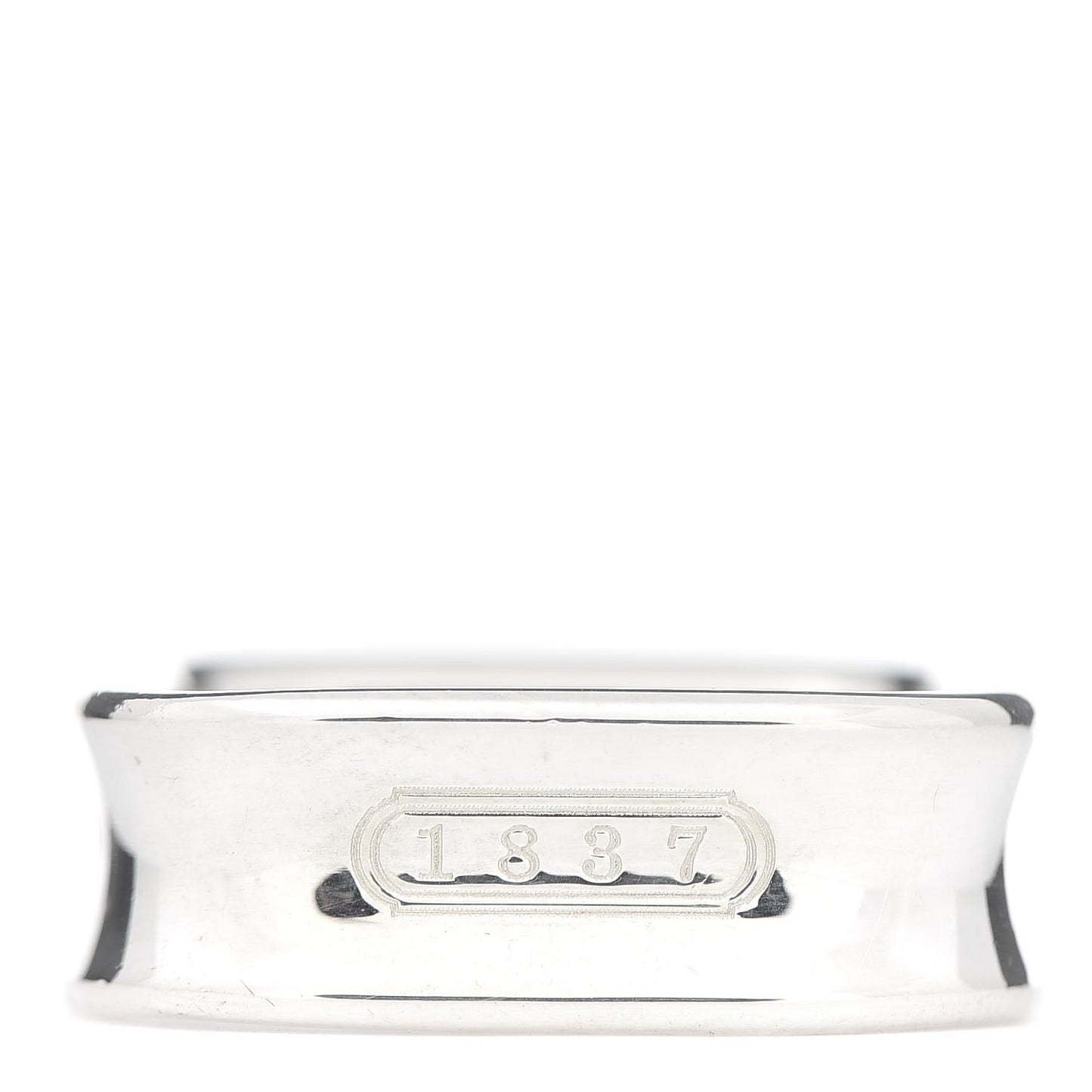 Sterling Silver 1837 Square Ring 54 7