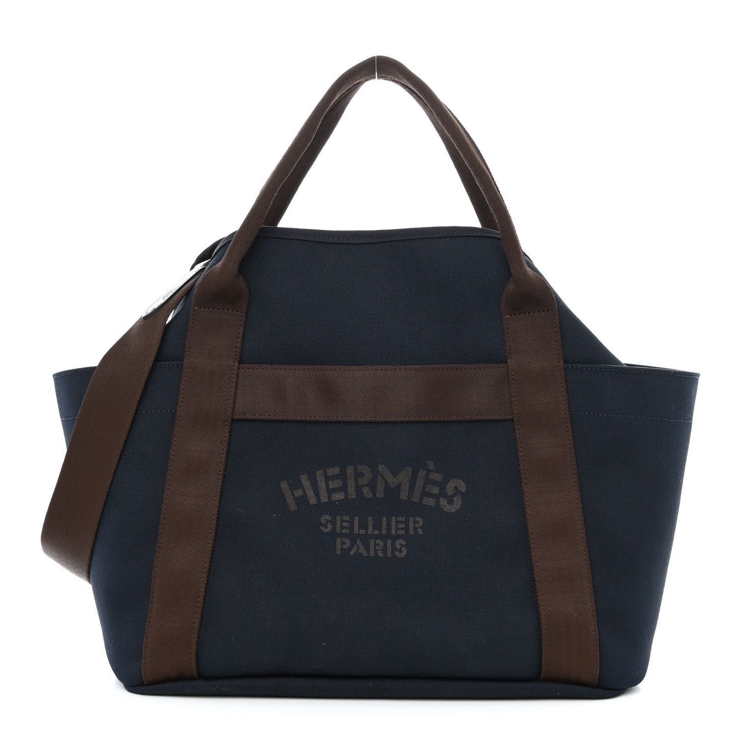 Canvas The Grooming Bag Bleu Navy Feu