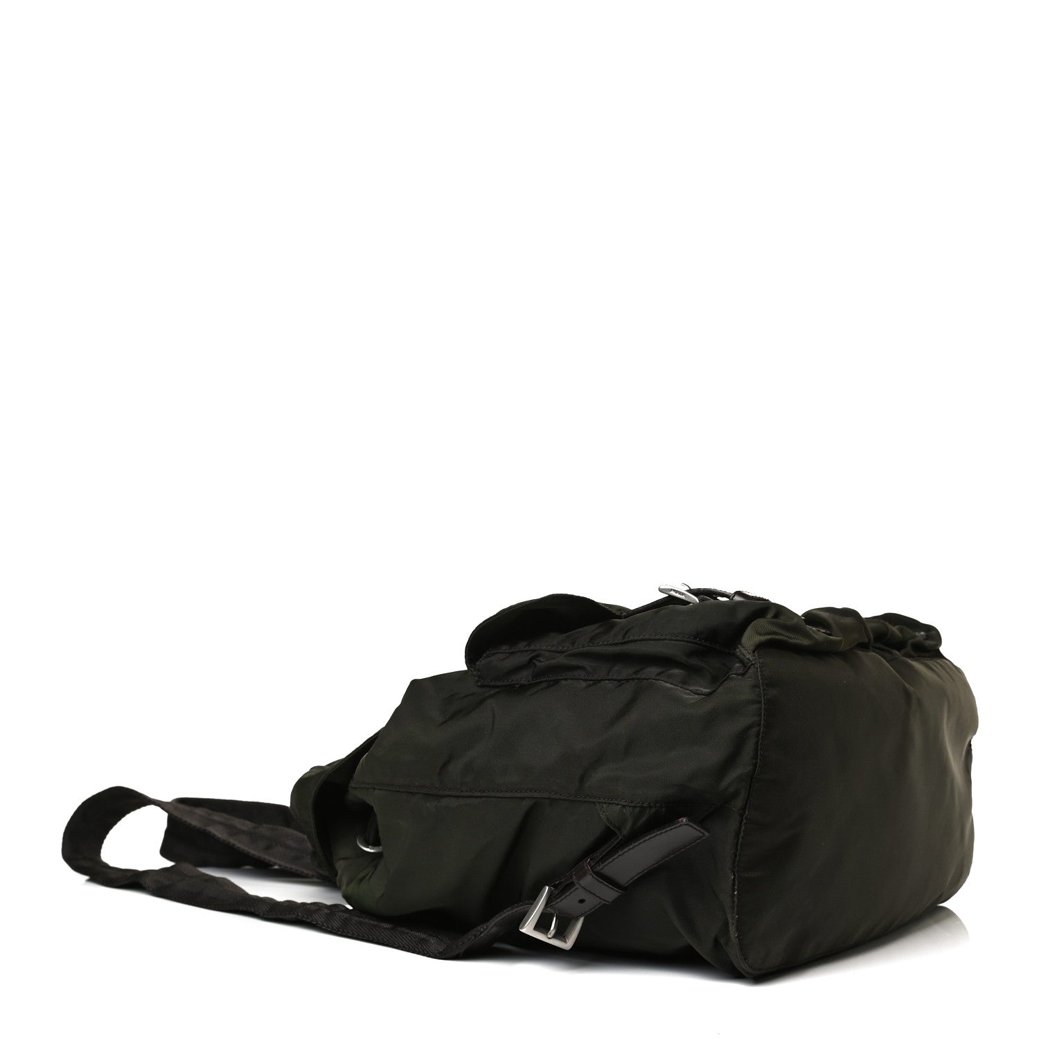 Prada Nylon Vela Large Backpack Green 4 of 32