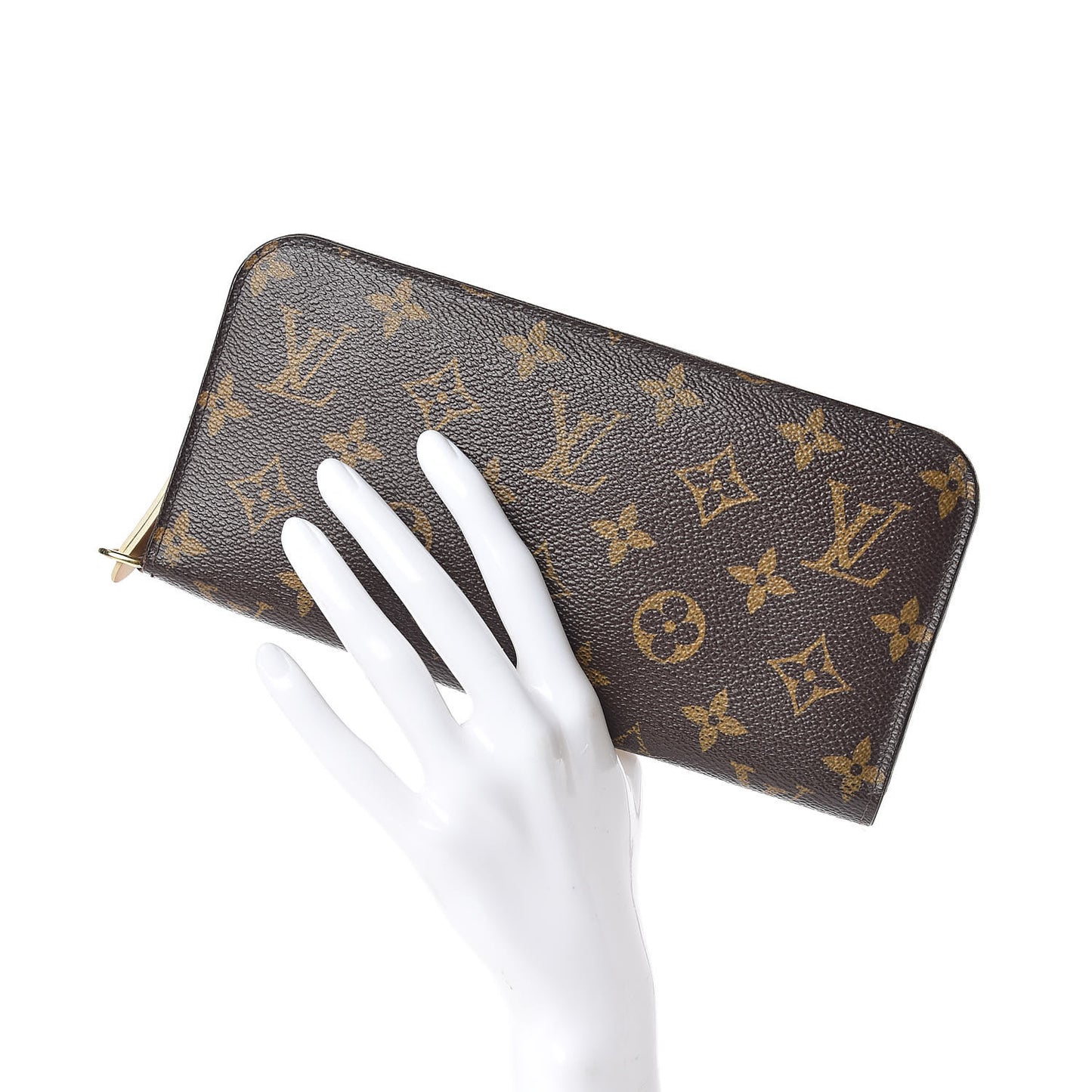 Monogram Leopard Insolite Wallet Blanc Corail
