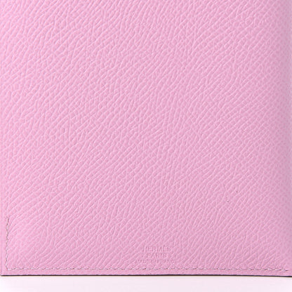 Hermes Epsom Tarmac PM Passport Holder Mauve Sylvestre 8 of 9