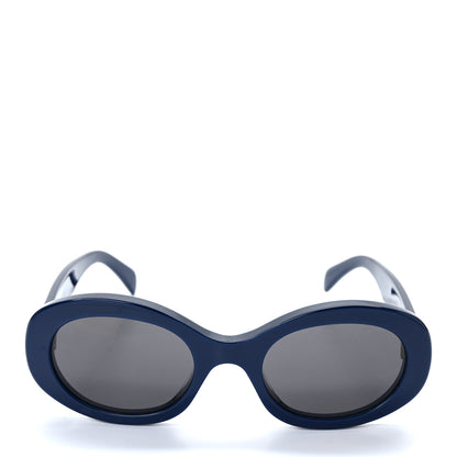 Celine Acetate Triomphe Sunglasses CL40194U Blue 2 of 6