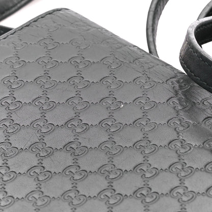 Gucci Microguccissima Crossbody Wallet Black 11 of 11