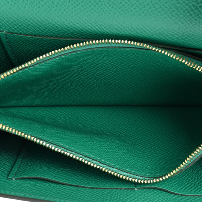 Hermes Epsom Kelly Wallet To Go Vert Jade 6 of 11