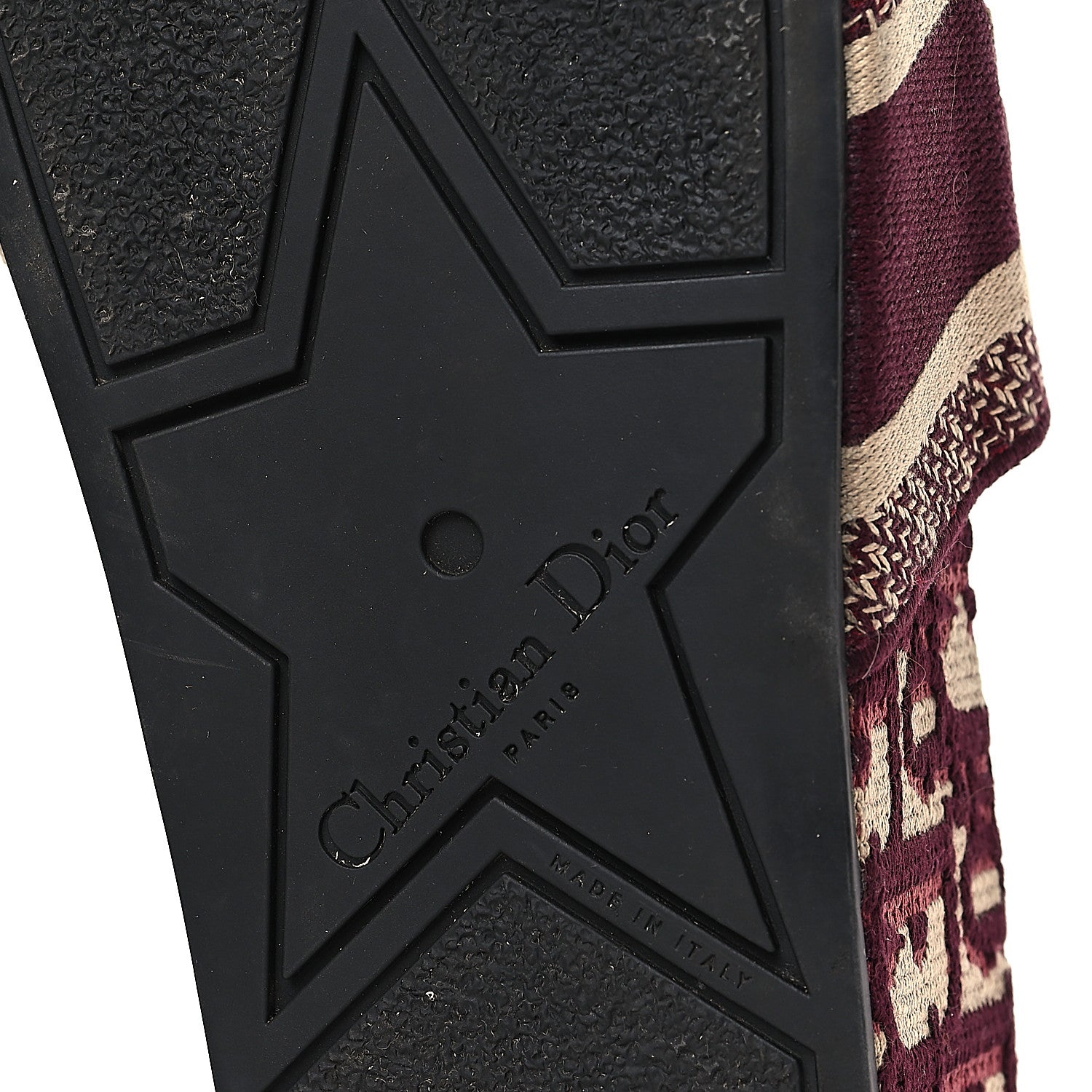 Christian Dior Oblique D-Way Platform Sandal 39 Deep Amaranth 6 of 8