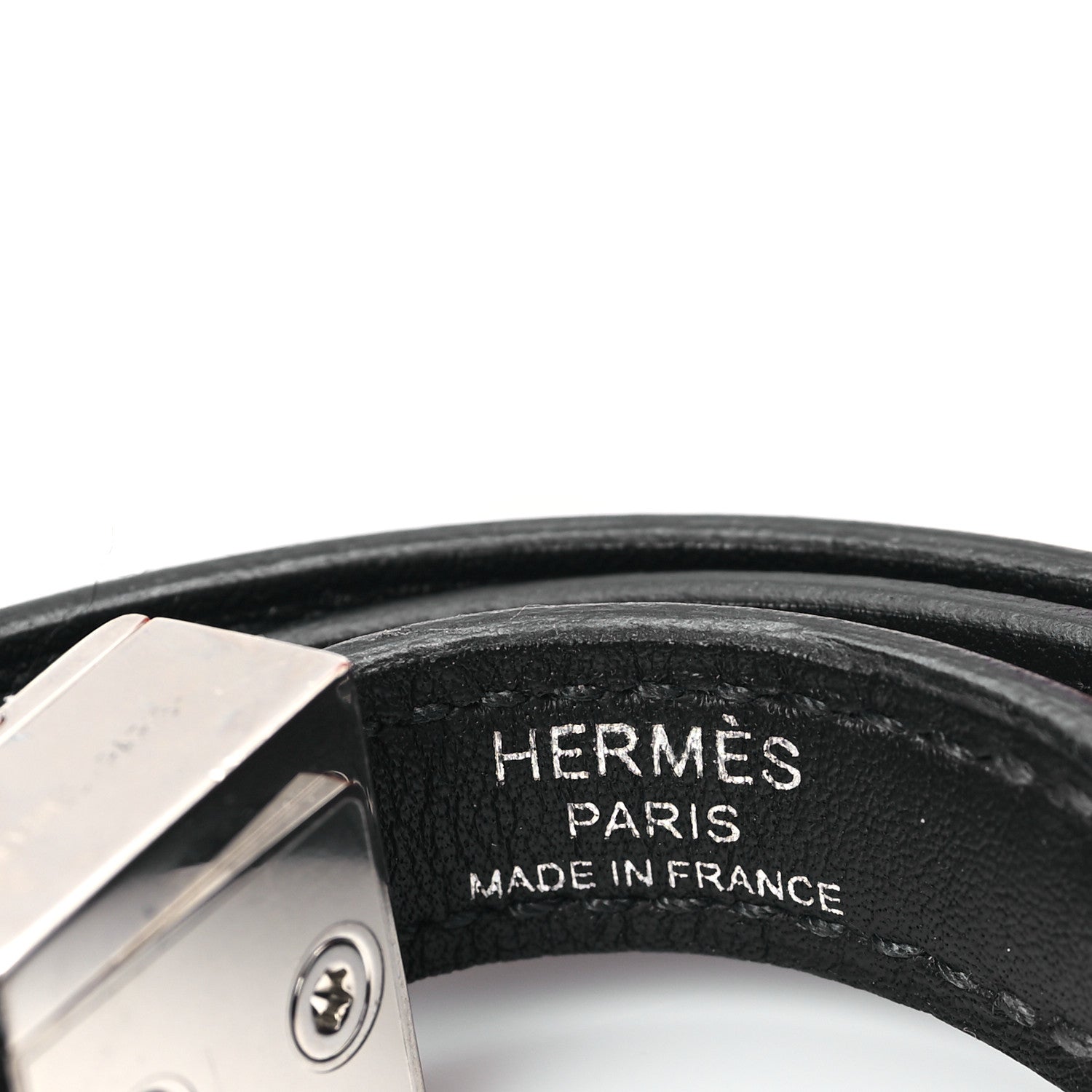 Hermes Swift Clou Medor Bag Strap Gris Misty 3 of 4