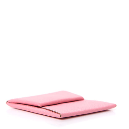 Hermes Epsom Bastia Coin Purse Rose Confetti 4 of 7