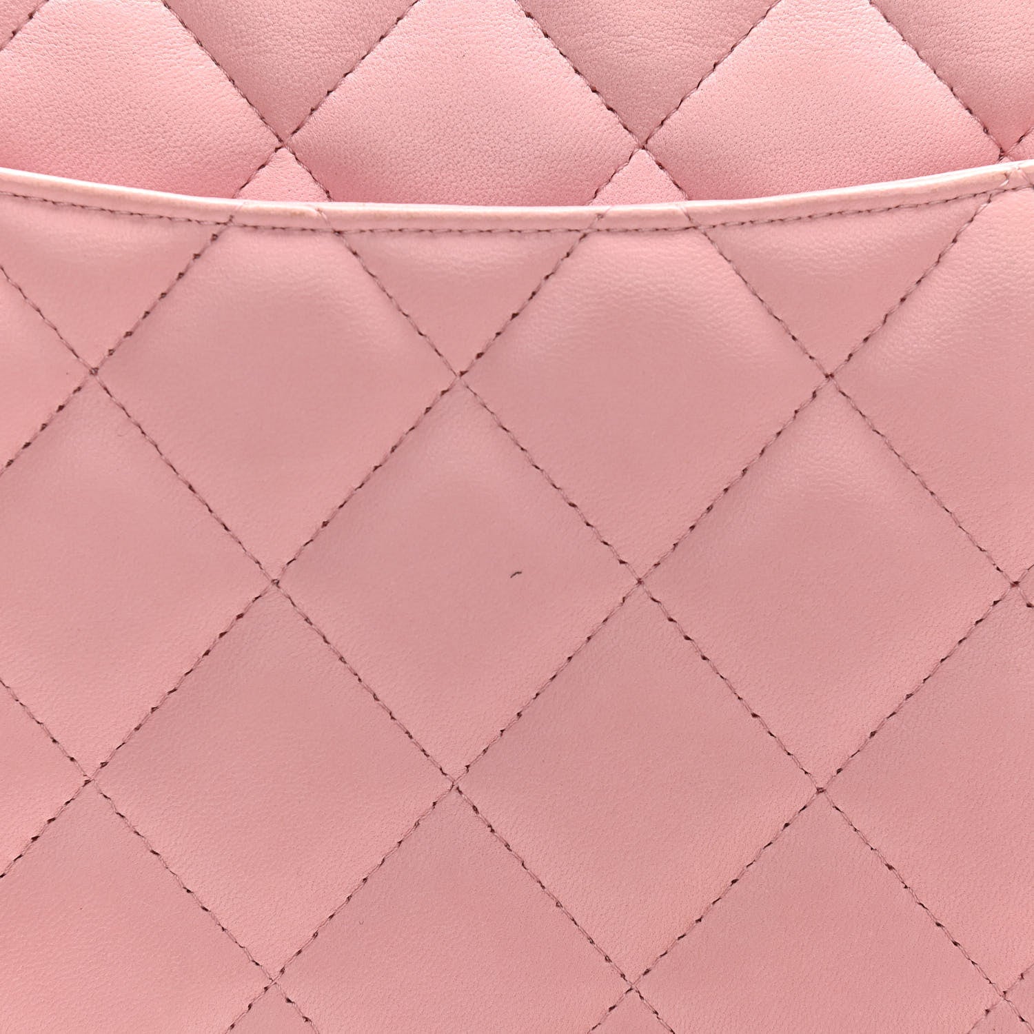 Chanel Lambskin Quilted Jumbo Double Flap Light Pink 12 of 12