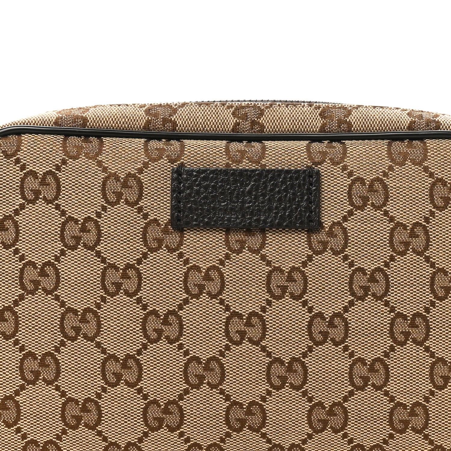 Gucci Monogram Belt Bag Dark Brown 8 of 10