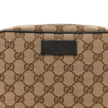 Gucci Monogram Belt Bag Dark Brown 8 of 10