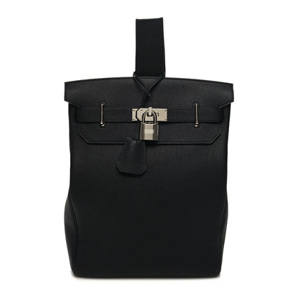 Hermes Togo Hac a Dos GM Backpack Black 1 of 11